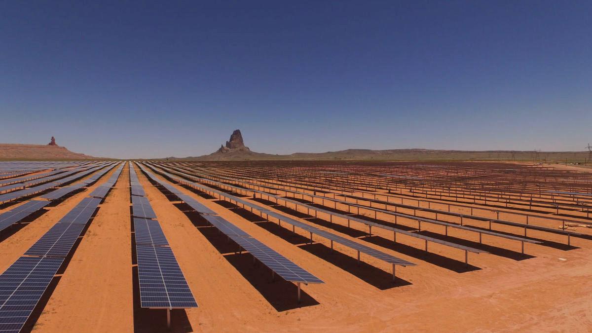 Northern Arizona solar facility breaks new ground on Navajo Nation
